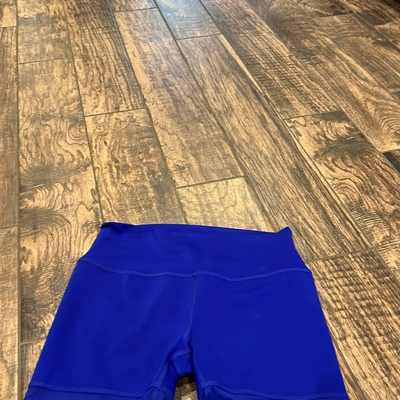 Alo Yoga large sapphire blue mesh leggings - Picture 3 of 6